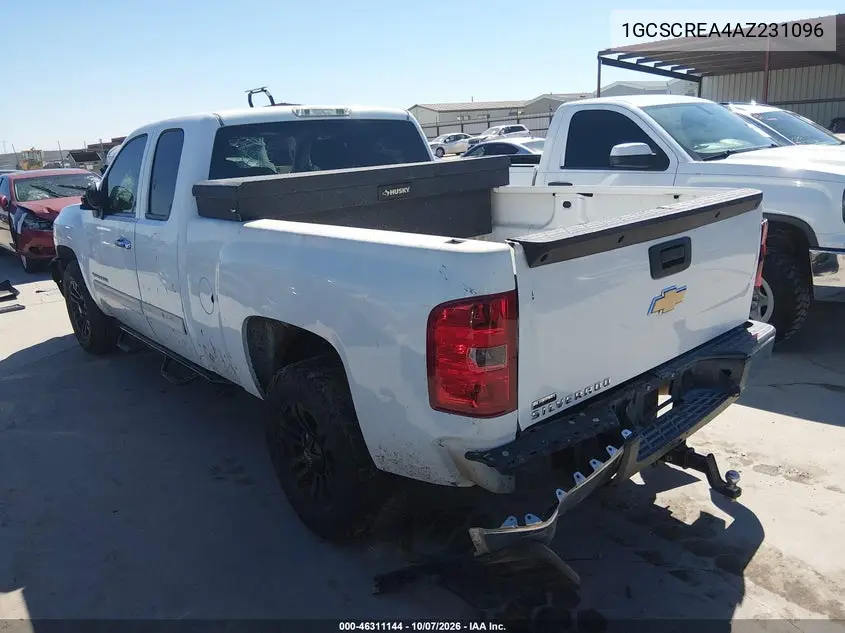 2010 CHEVROLET SILVERADO VIN 1GCSCREA4AZ231096 — фото 3