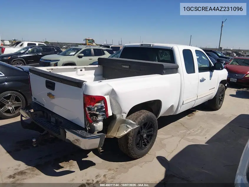 2010 CHEVROLET SILVERADO VIN 1GCSCREA4AZ231096 — фото 4