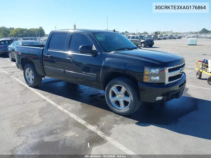 CHEVROLET SILVERADO 2010, VIN 3GCRKTE3XAG176864