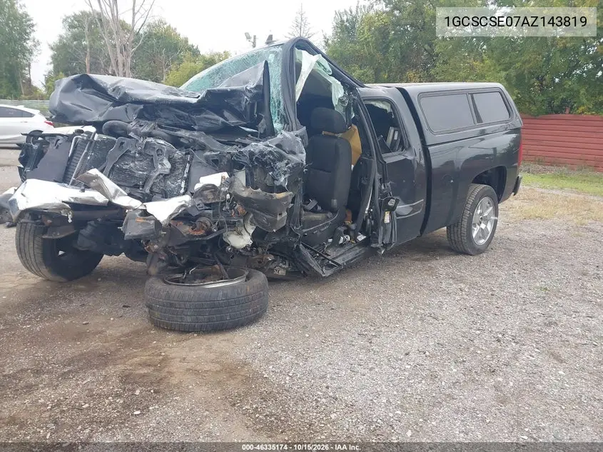 2010 CHEVROLET SILVERADO VIN 1GCSCSE07AZ143819 — фото 2