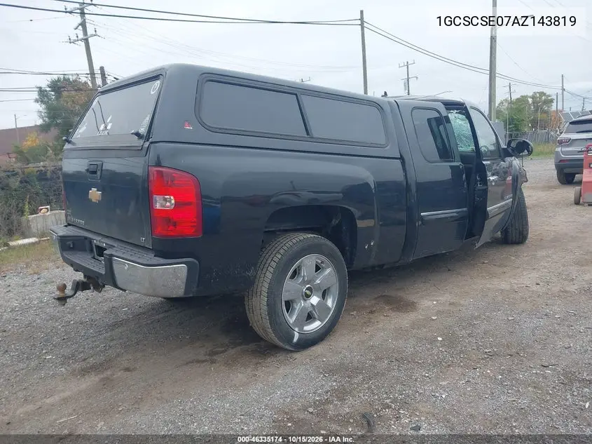 2010 CHEVROLET SILVERADO VIN 1GCSCSE07AZ143819 — фото 4