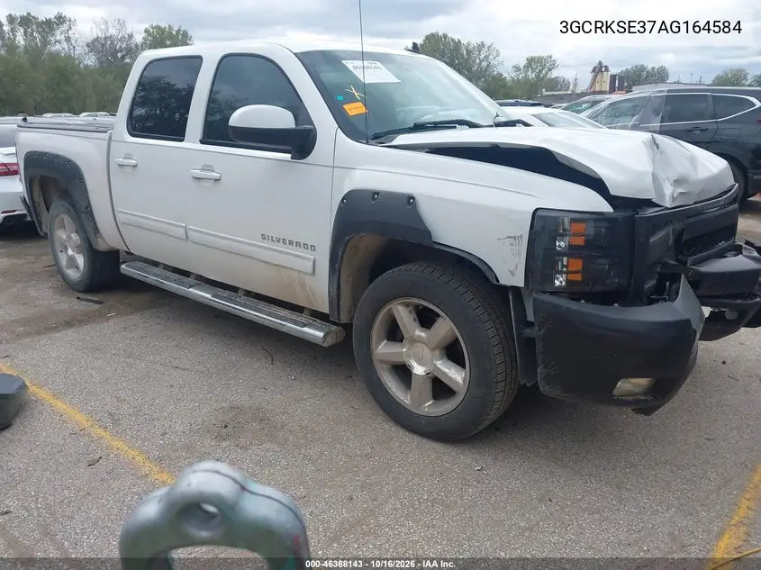 CHEVROLET SILVERADO 2010, VIN 3GCRKSE37AG164584