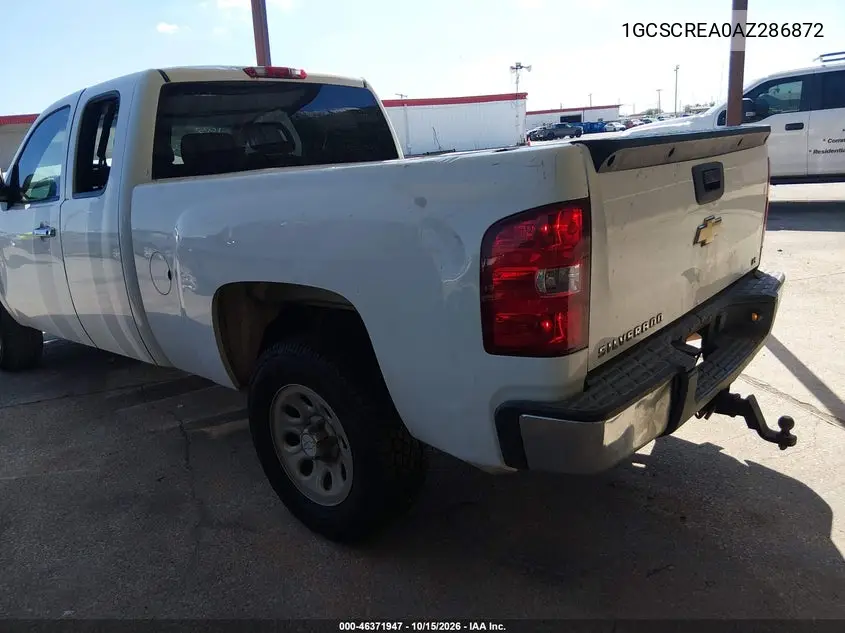 2010 CHEVROLET SILVERADO VIN 1GCSCREA0AZ286872 — фото 3