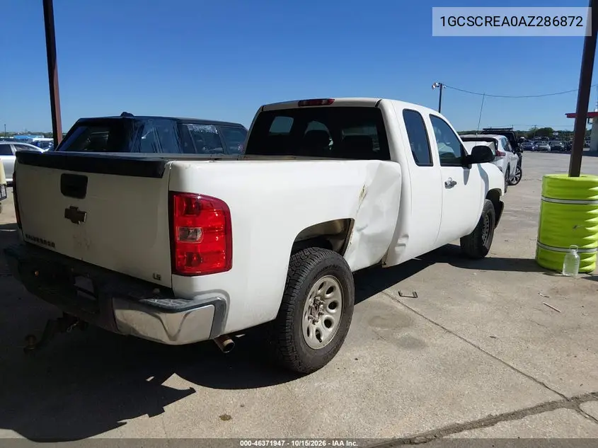 2010 CHEVROLET SILVERADO VIN 1GCSCREA0AZ286872 — фото 4