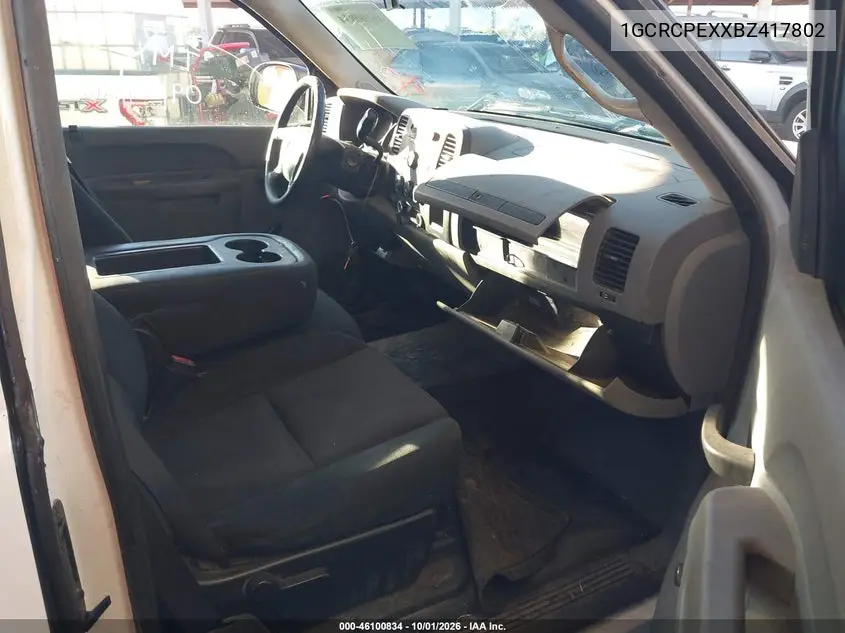 2011 CHEVROLET SILVERADO VIN 1GCRCPEXXBZ417802 — фото 5