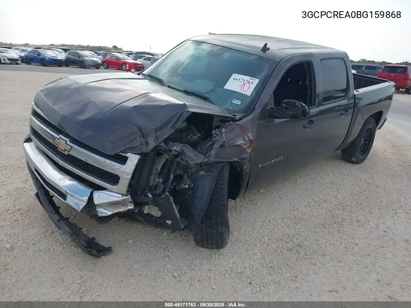 2011 CHEVROLET SILVERADO VIN 3GCPCREA0BG159868 — фото 2