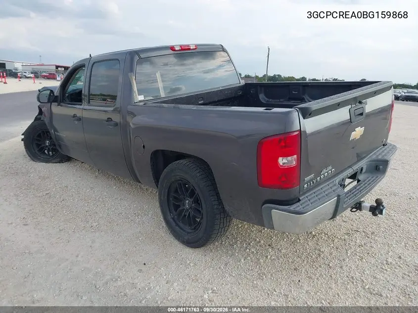2011 CHEVROLET SILVERADO VIN 3GCPCREA0BG159868 — фото 3