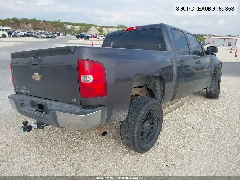 2011 CHEVROLET SILVERADO VIN 3GCPCREA0BG159868 — фото 4