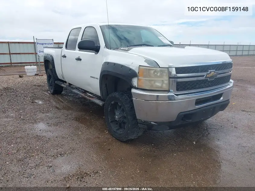 CHEVROLET SILVERADO 2011, VIN 1GC1CVCG0BF159148
