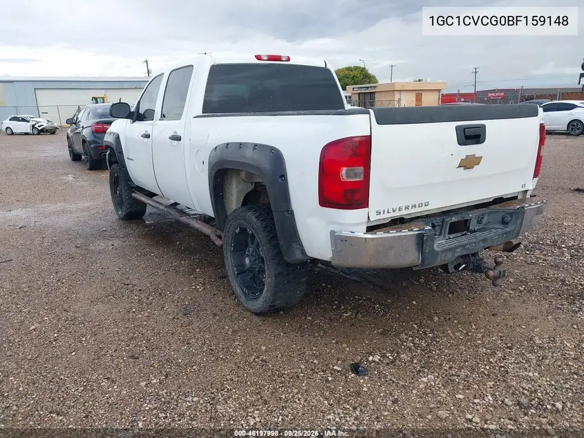 2011 CHEVROLET SILVERADO VIN 1GC1CVCG0BF159148 — фото 3