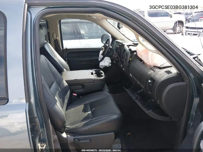 2011 CHEVROLET SILVERADO VIN 3GCPCSE03BG381304 — фото 5
