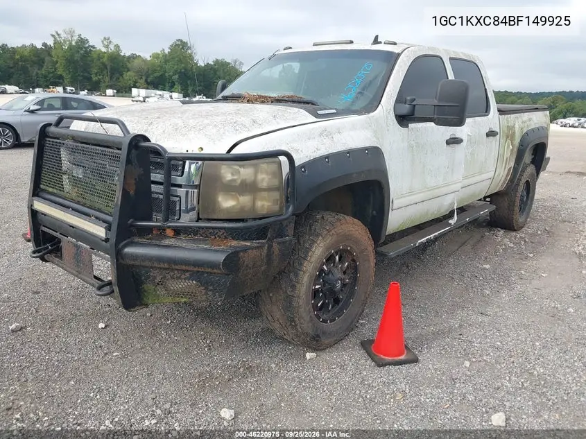 2011 CHEVROLET SILVERADO VIN 1GC1KXC84BF149925 — фото 2