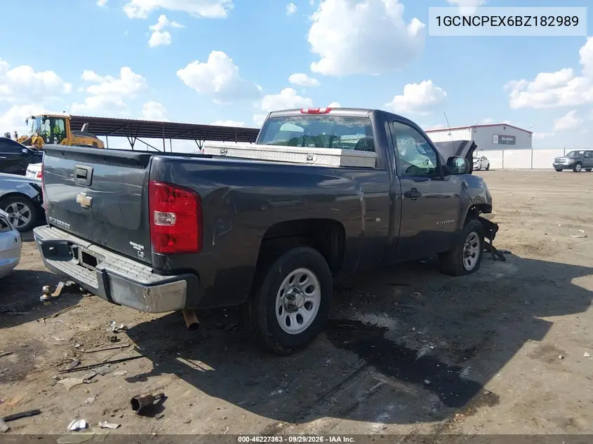 2011 CHEVROLET SILVERADO VIN 1GCNCPEX6BZ182989 — фото 4