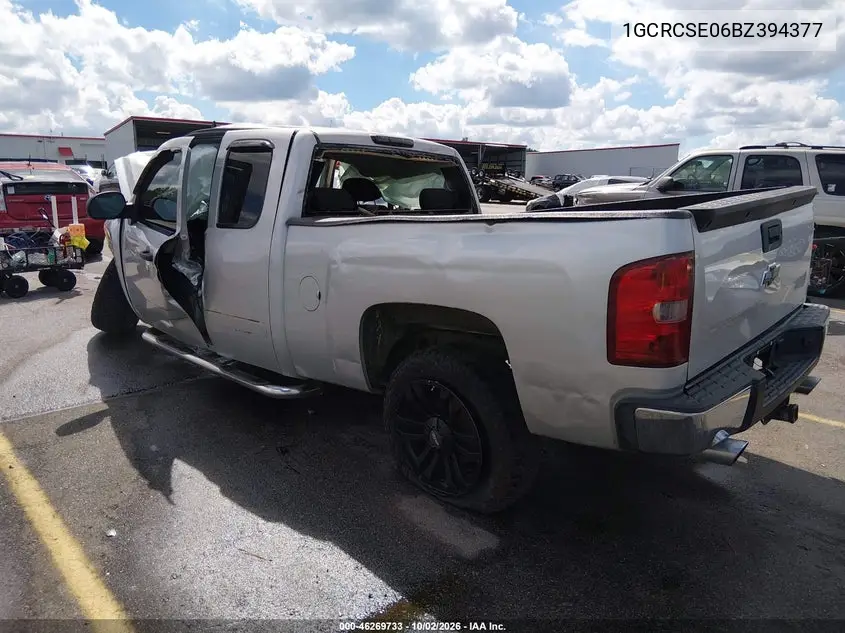 2011 CHEVROLET SILVERADO VIN 1GCRCSE06BZ394377 — фото 3