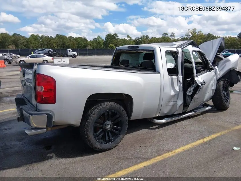 2011 CHEVROLET SILVERADO VIN 1GCRCSE06BZ394377 — фото 4