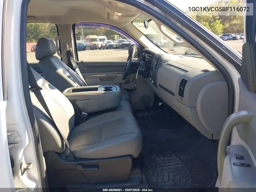 2011 CHEVROLET SILVERADO VIN 1GC1KVCG5BF116072 — фото 5