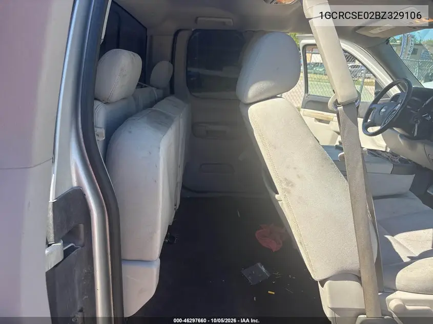 2011 CHEVROLET SILVERADO VIN 1GCRCSE02BZ329106 — фото 8