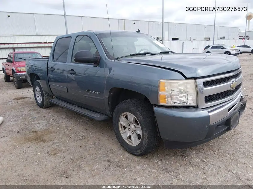 CHEVROLET SILVERADO 2011, VIN 3GCPCREA7BG276573