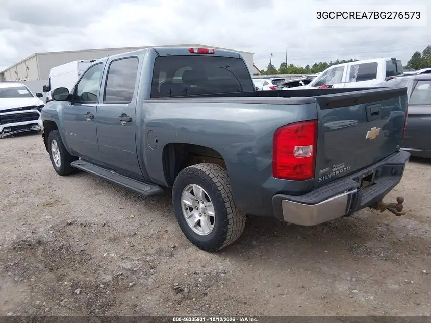 2011 CHEVROLET SILVERADO VIN 3GCPCREA7BG276573 — фото 3