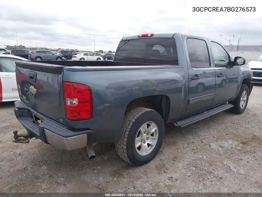 2011 CHEVROLET SILVERADO VIN 3GCPCREA7BG276573 — фото 4