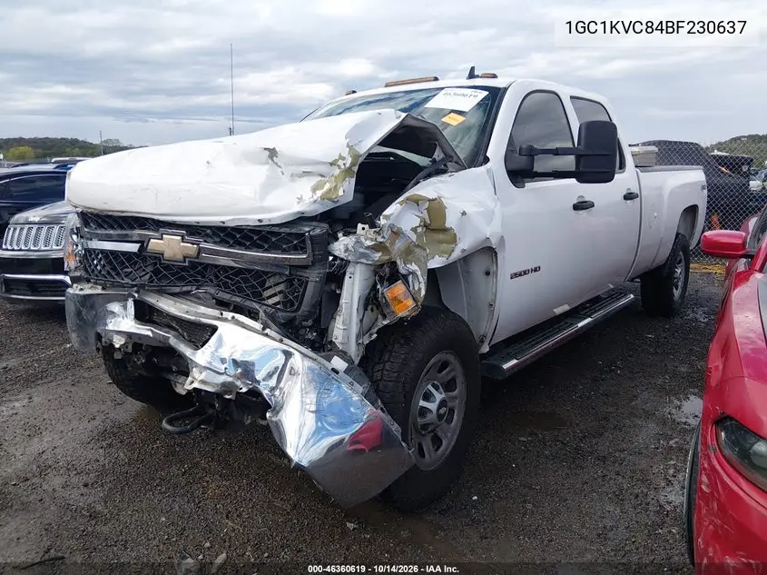 2011 CHEVROLET SILVERADO VIN 1GC1KVC84BF230637 — фото 2