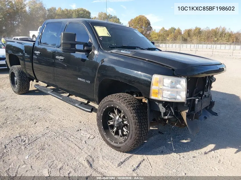 CHEVROLET SILVERADO 2011, VIN 1GC1KXC85BF198602
