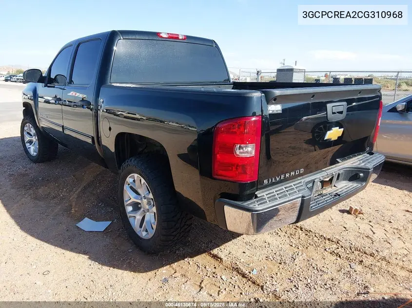 2012 CHEVROLET SILVERADO VIN 3GCPCREA2CG310968 — фото 3