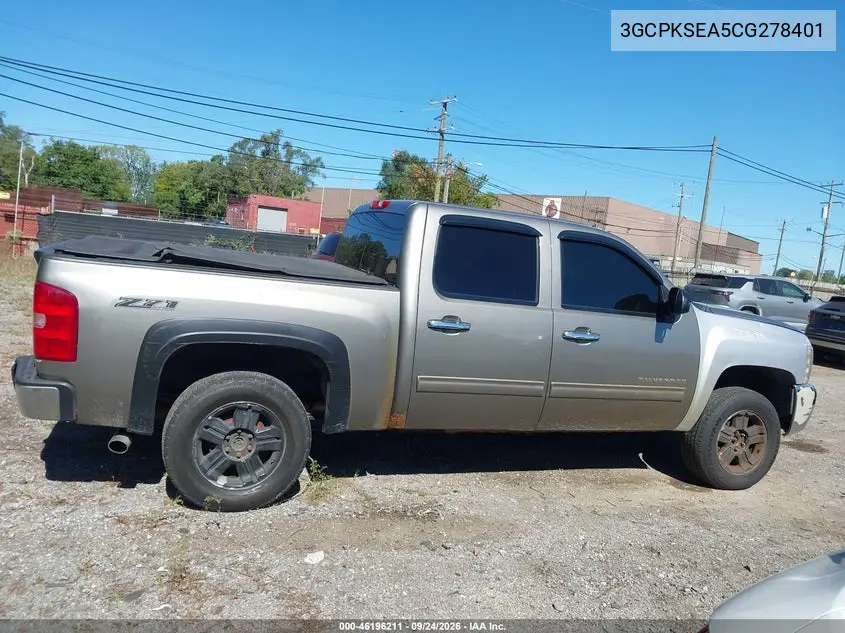 2012 CHEVROLET SILVERADO VIN 3GCPKSEA5CG278401 — фото 13