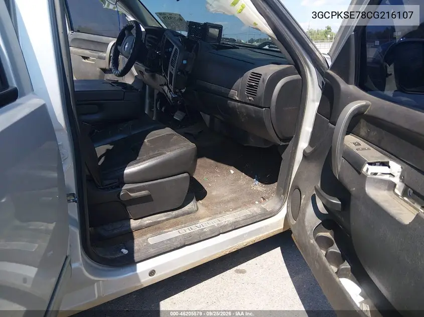 2012 CHEVROLET SILVERADO VIN 3GCPKSE78CG216107 — фото 5