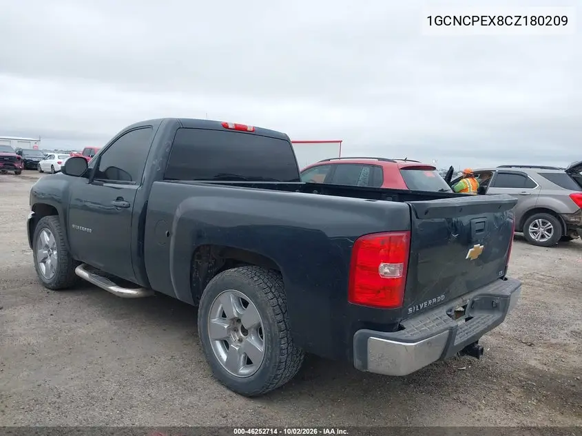 2012 CHEVROLET SILVERADO VIN 1GCNCPEX8CZ180209 — фото 3
