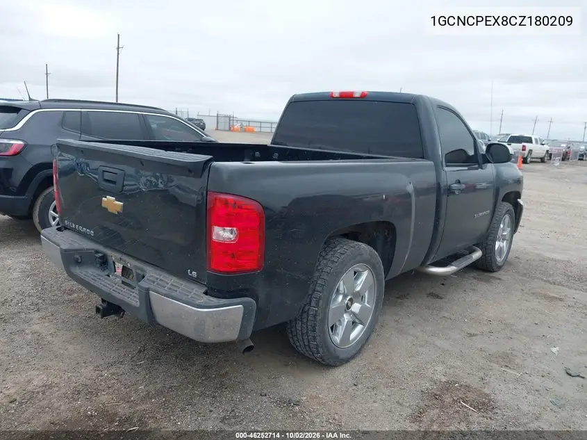 2012 CHEVROLET SILVERADO VIN 1GCNCPEX8CZ180209 — фото 4