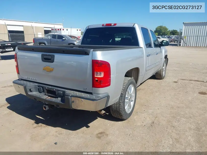 2012 CHEVROLET SILVERADO VIN 3GCPCSE02CG273127 — фото 4