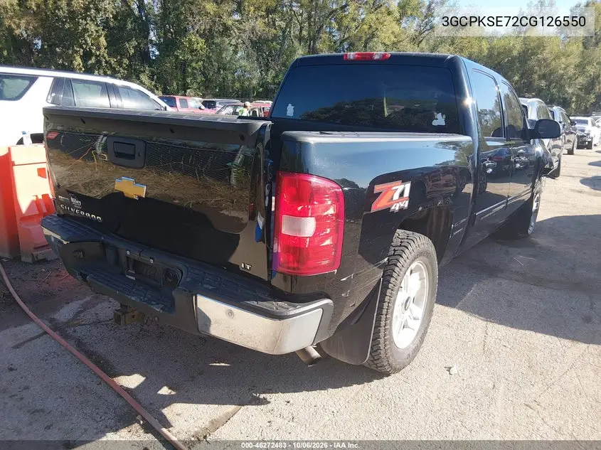2012 CHEVROLET SILVERADO VIN 3GCPKSE72CG126550 — фото 4