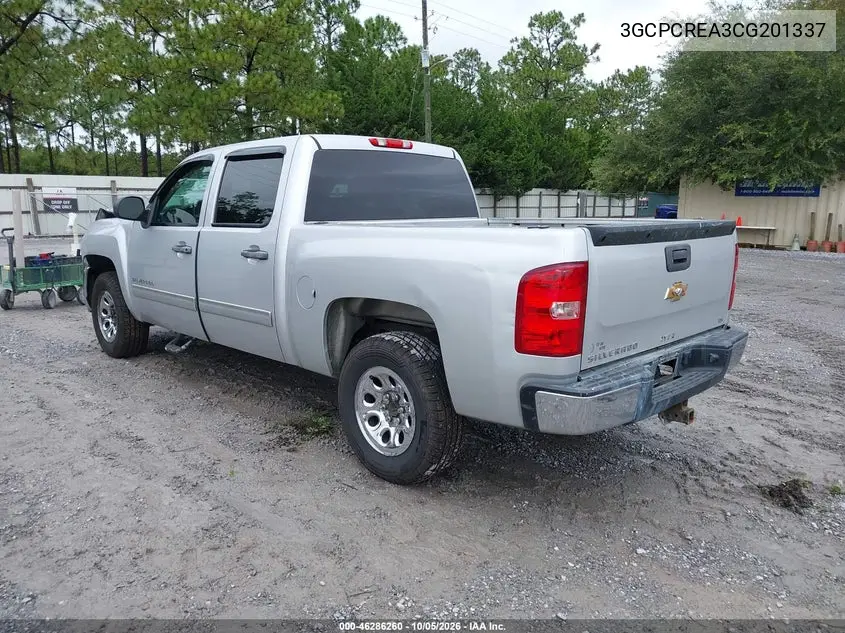 2012 CHEVROLET SILVERADO VIN 3GCPCREA3CG201337 — фото 3