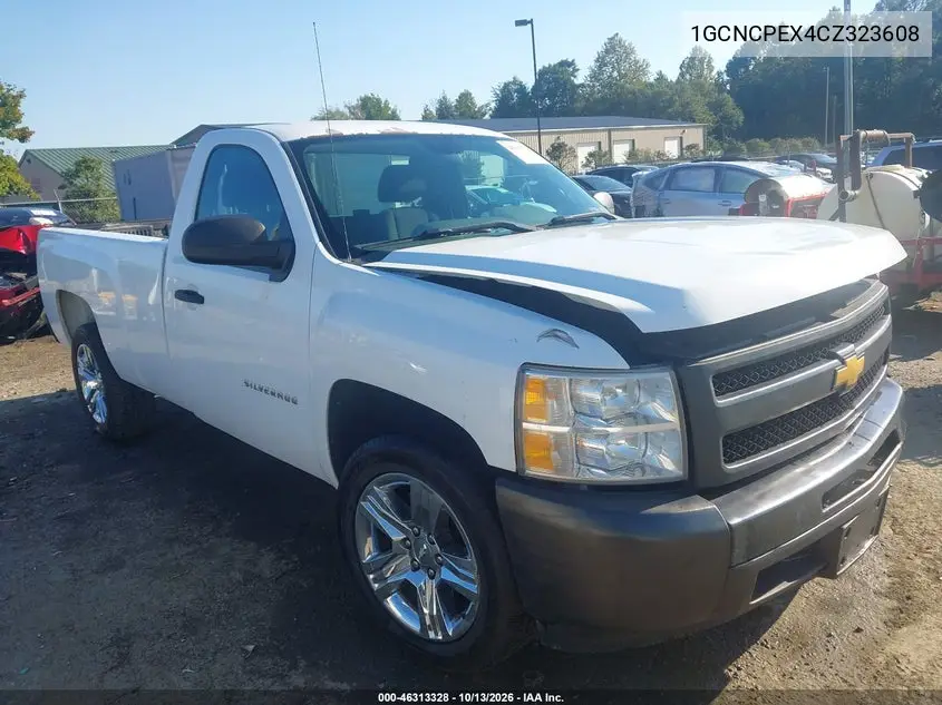 CHEVROLET SILVERADO 2012, VIN 1GCNCPEX4CZ323608