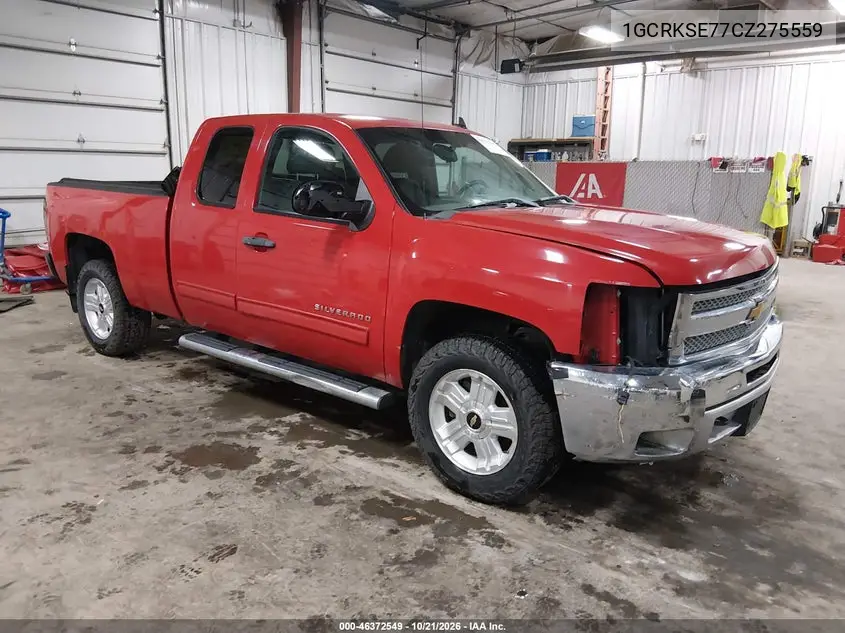 CHEVROLET SILVERADO 2012, VIN 1GCRKSE77CZ275559