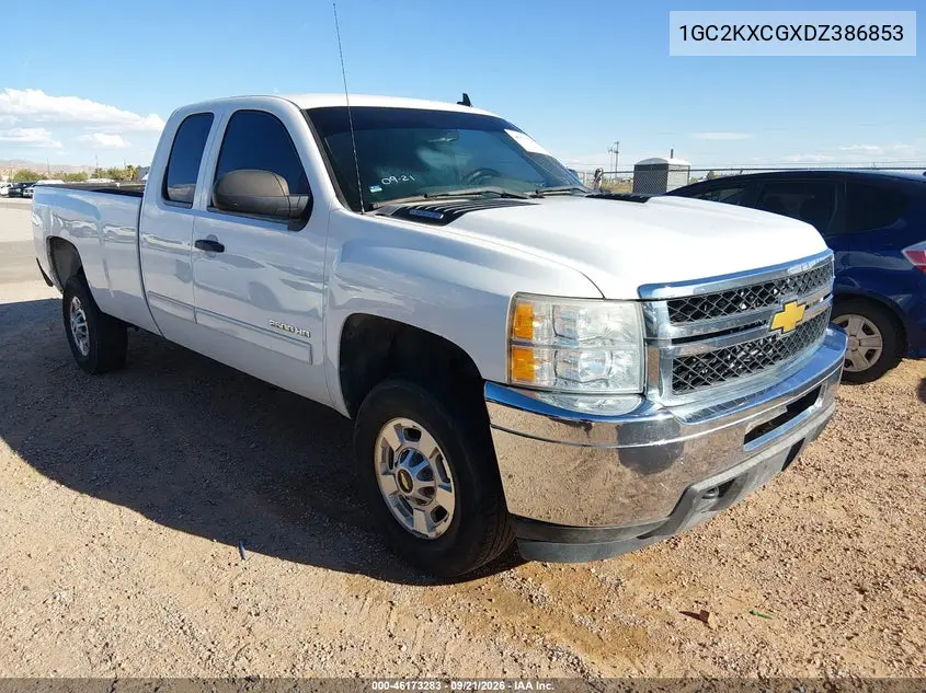 CHEVROLET SILVERADO 2013, VIN 1GC2KXCGXDZ386853