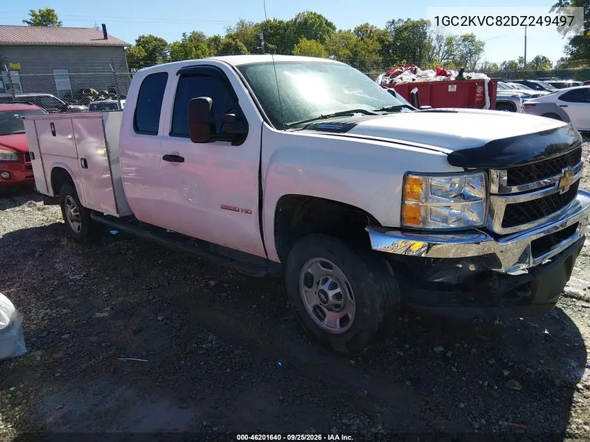 CHEVROLET SILVERADO 2013, VIN 1GC2KVC82DZ249497