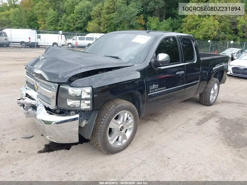 2013 CHEVROLET SILVERADO VIN 1GCRCSE08DZ231894 — фото 2