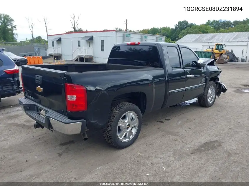 2013 CHEVROLET SILVERADO VIN 1GCRCSE08DZ231894 — фото 4