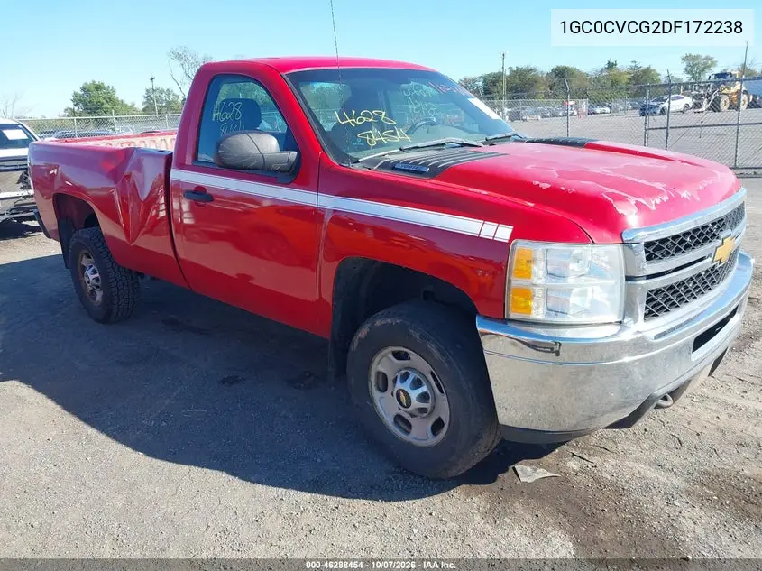 CHEVROLET SILVERADO 2013, VIN 1GC0CVCG2DF172238