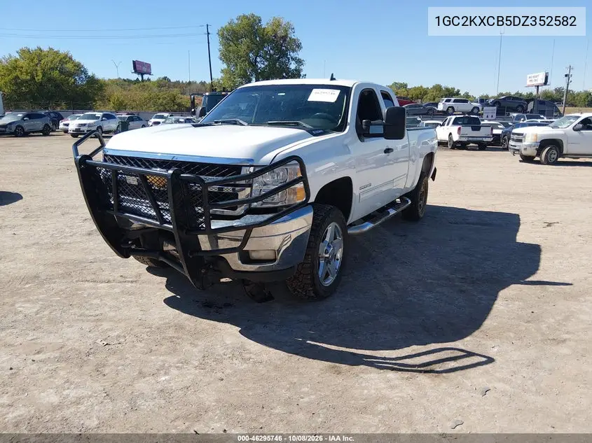 2013 CHEVROLET SILVERADO VIN 1GC2KXCB5DZ352582 — фото 2