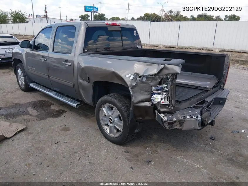 2013 CHEVROLET SILVERADO VIN 3GCPKTE29DG202129 — фото 3
