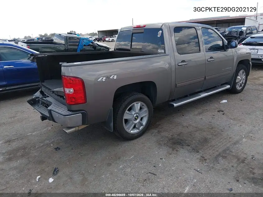 2013 CHEVROLET SILVERADO VIN 3GCPKTE29DG202129 — фото 4