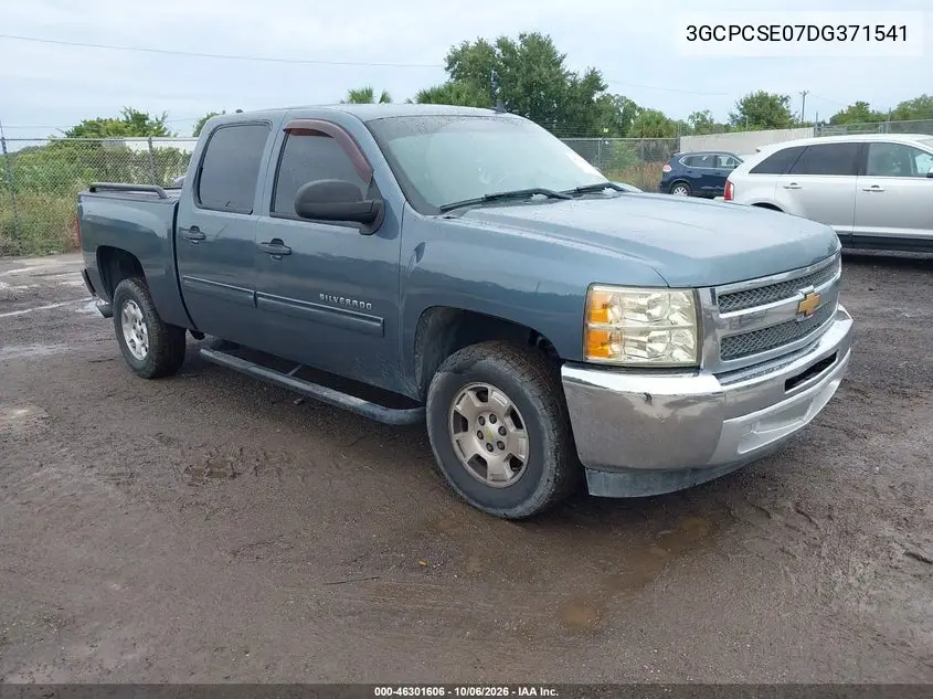 CHEVROLET SILVERADO 2013, VIN 3GCPCSE07DG371541