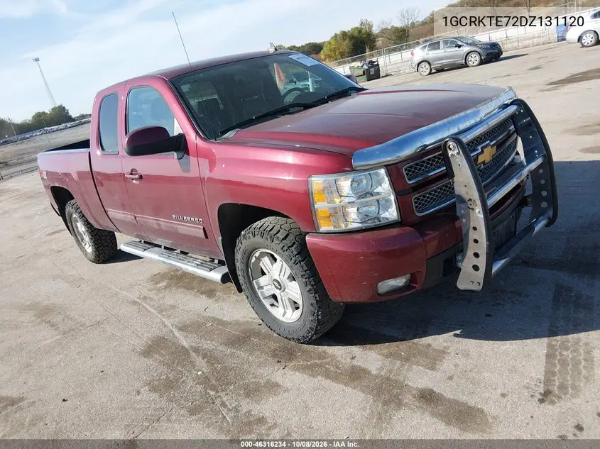 CHEVROLET SILVERADO 2013, VIN 1GCRKTE72DZ131120
