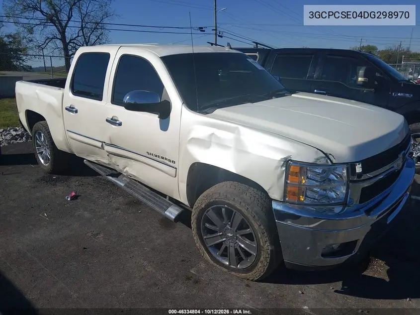 CHEVROLET SILVERADO 2013, VIN 3GCPCSE04DG298970