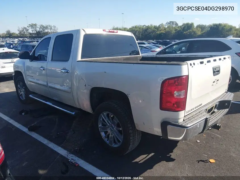 2013 CHEVROLET SILVERADO VIN 3GCPCSE04DG298970 — фото 3