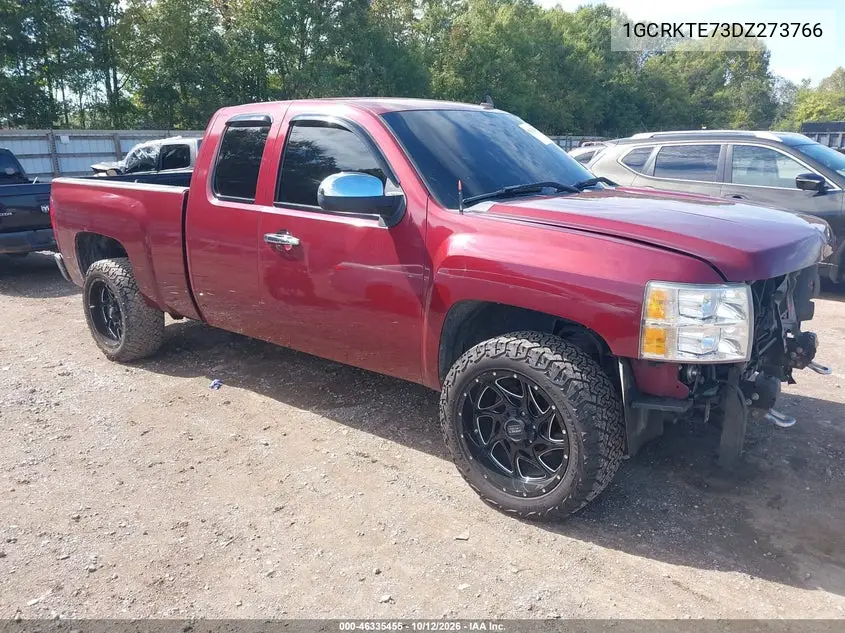 CHEVROLET SILVERADO 2013, VIN 1GCRKTE73DZ273766