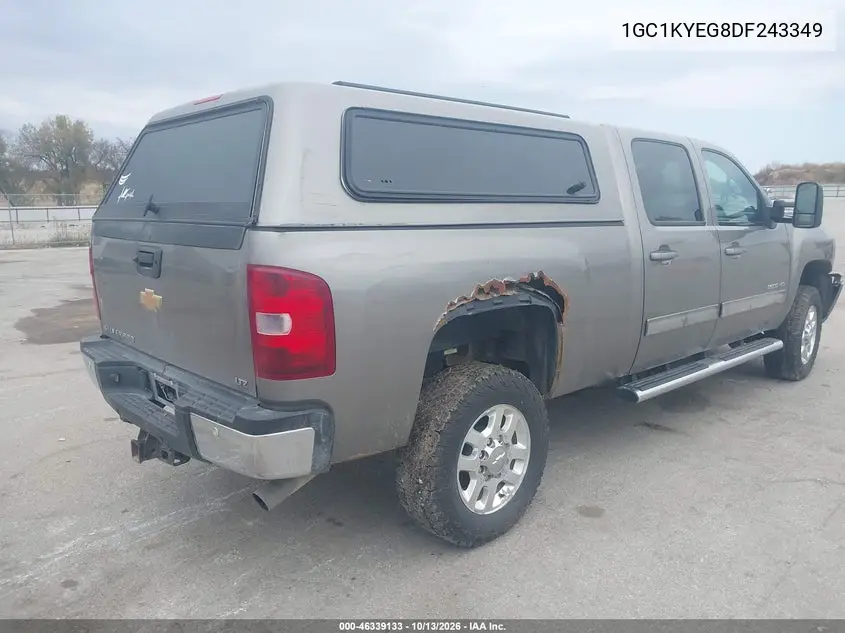 2013 CHEVROLET SILVERADO VIN 1GC1KYEG8DF243349 — фото 4